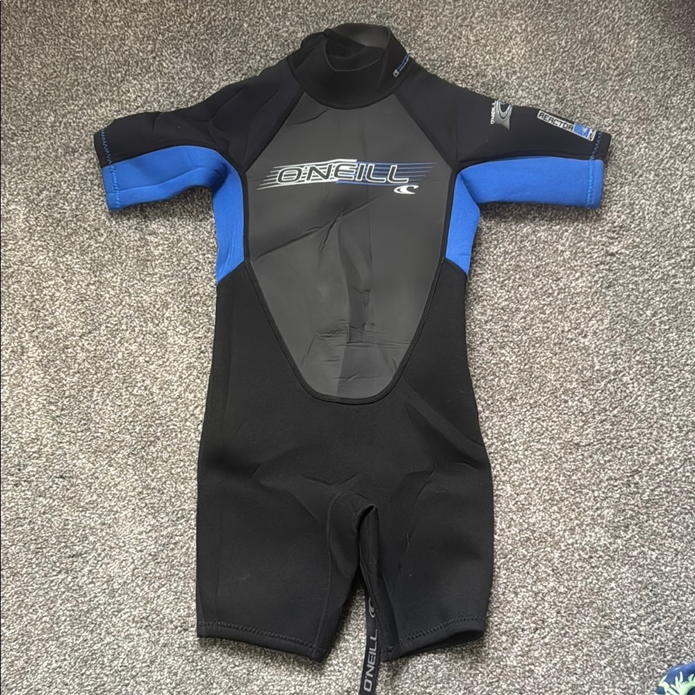 O'Neill Kids Black and Blue Wetsuit